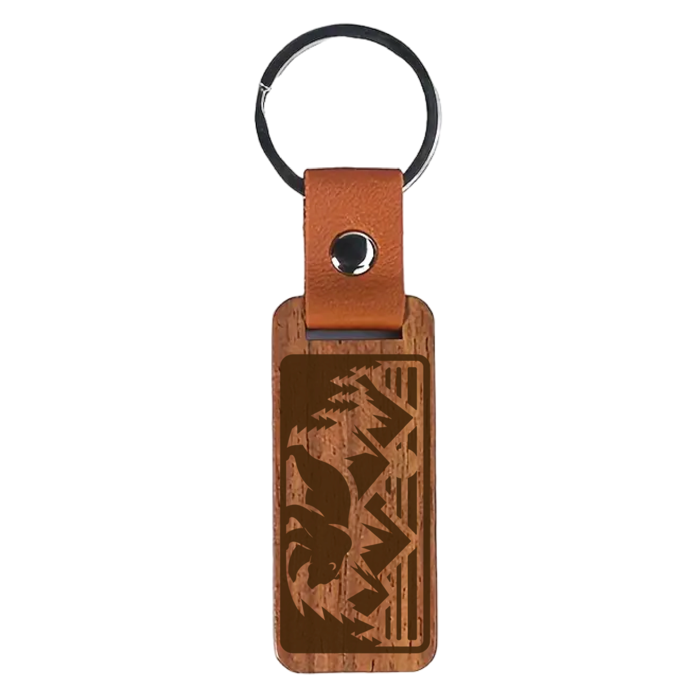 Walnut Keychain | Custom Engraving